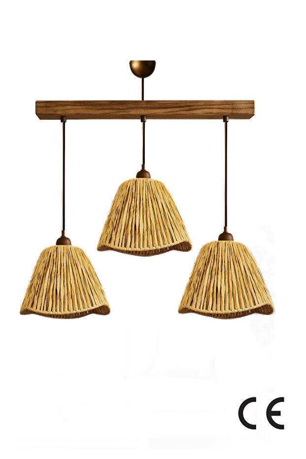 Savia Handmade 3'lü Sarkıt Avize - 4