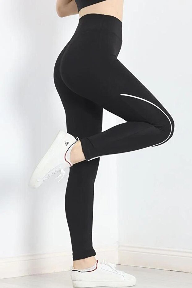 Striped Sports Leggings High Qality