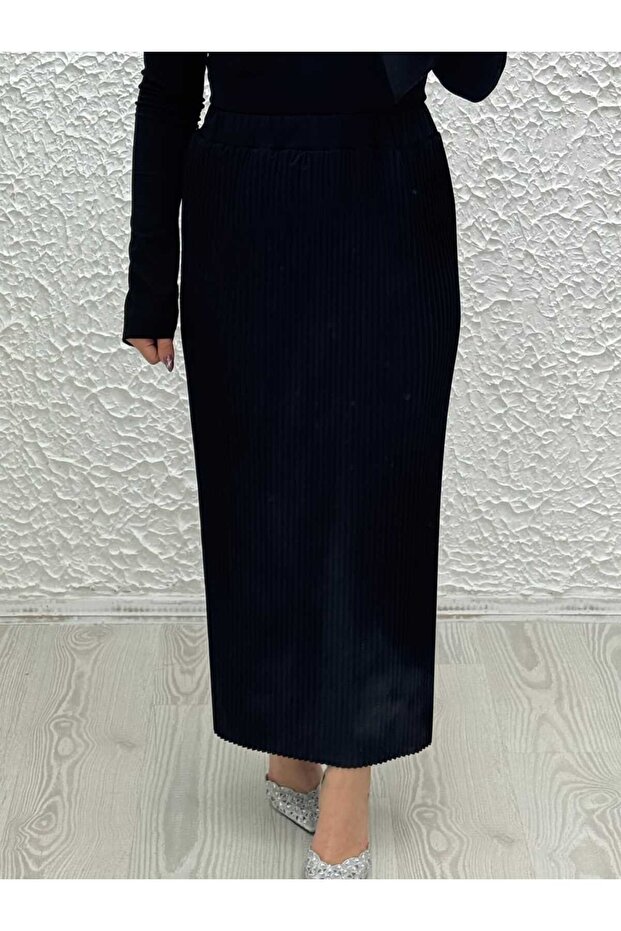 krep piliseli etek - 1