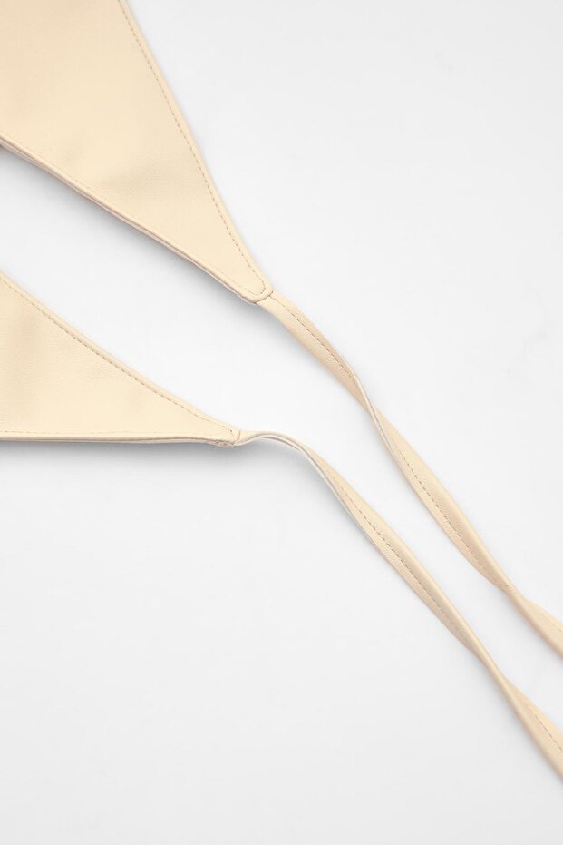 Suni deri bandana kemer - 2