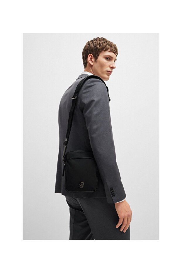 Monogramlı Postacı Çanta - 2