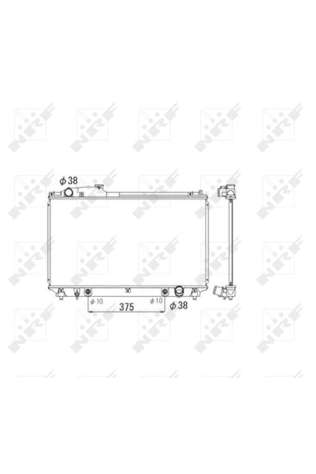 Lexus Ls Engine Cooling Radiator - 1