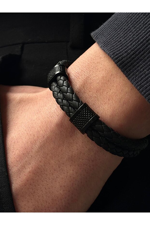 Erkek Deri Bileklik BL0083 - 2