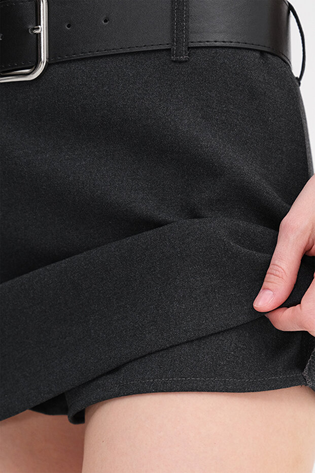 Kemerli Mini Etek E144 - 4