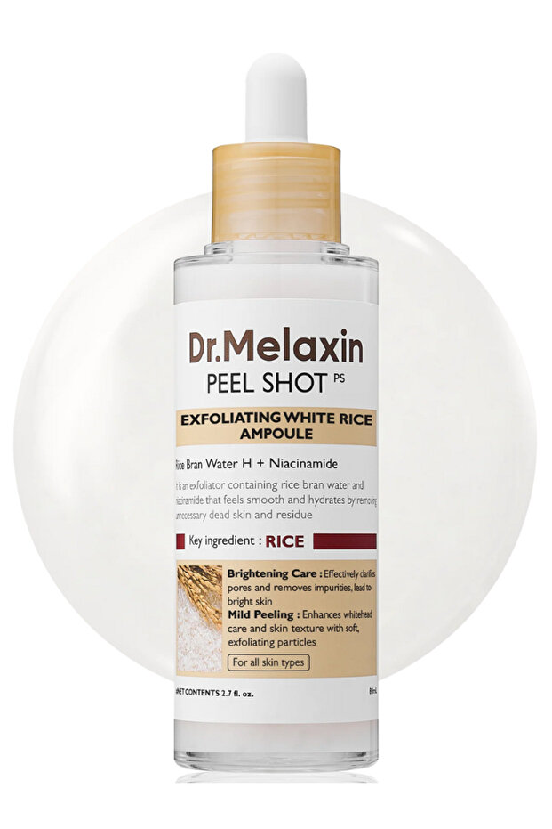 PeelShot Rice Ampoule – Brightening, Gentle Resurfacing Glow Booster