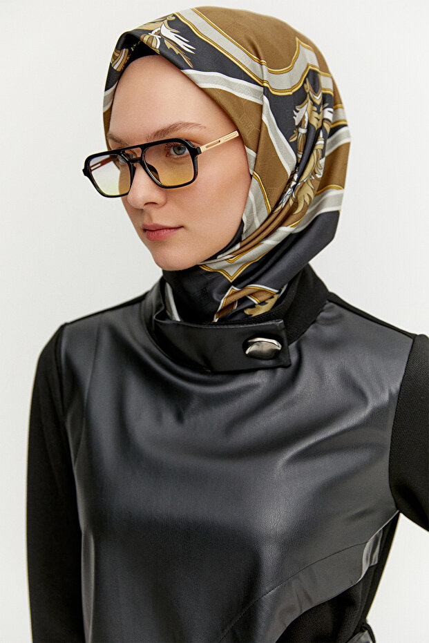 Asimetrik Suni Derili Tunik - 5