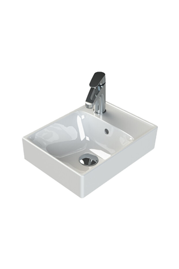 Sharp 40 Cm Lavabo Beyaz - 1