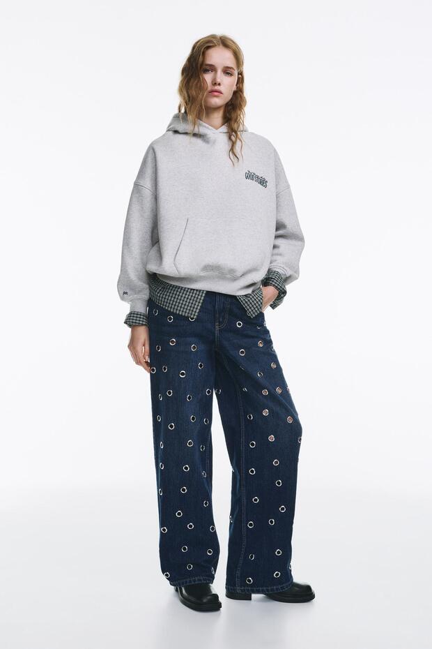 Good Stories kapüşonlu sweatshirt - 2