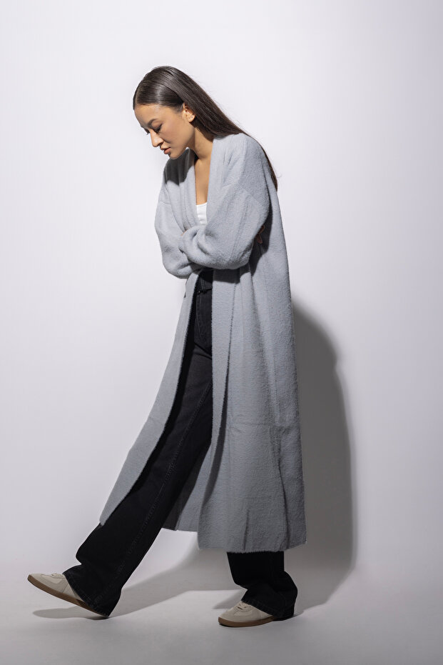 Uzun Triko Hırka - 3