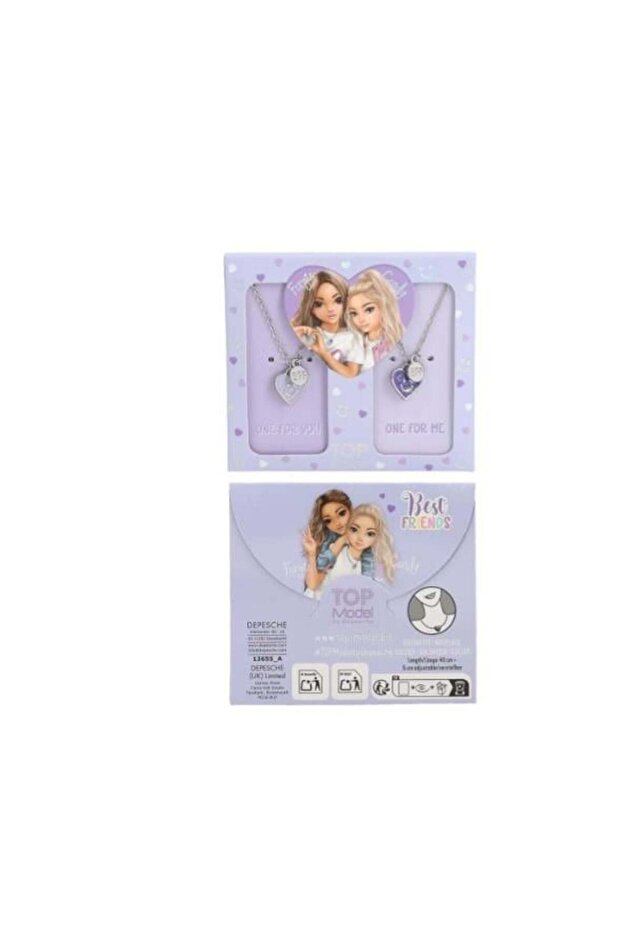 Topmodel Kalpli Kolye Seti - 2