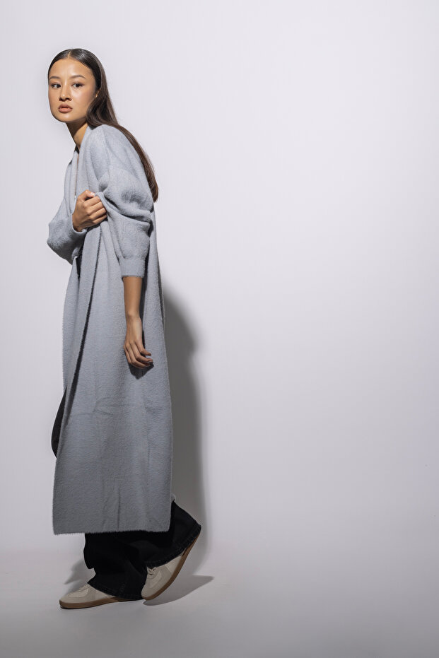 Uzun Triko Hırka - 2