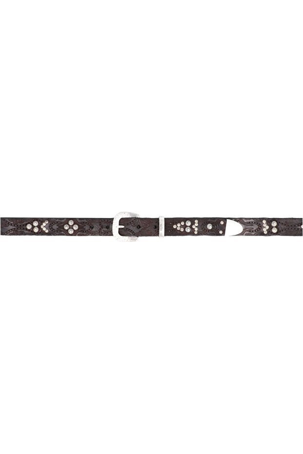 Nietengürtel Leder - 2