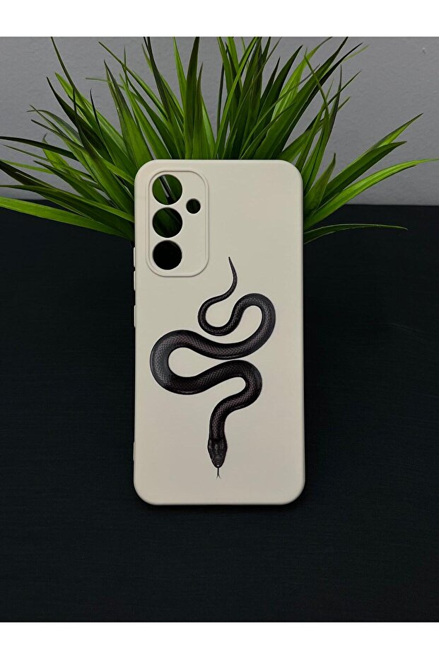 جراب هاتف متوافق مع سامسونج جالاكسي A34، مزود بحماية للكاميرا، مصنوع من القطيفة من الداخل، بنمط منتفخ - 1