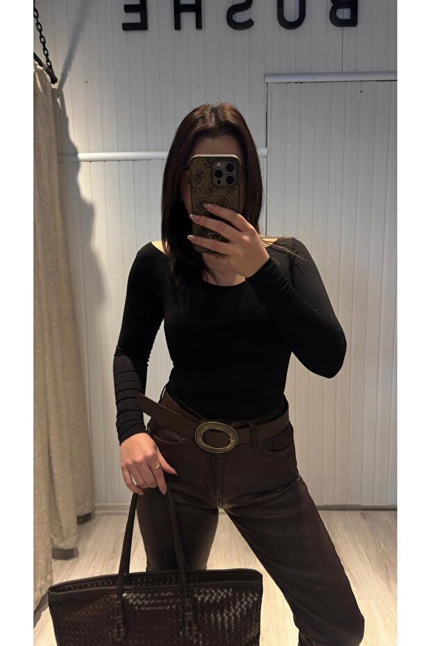 KAHVE MUMLU PANTOLON - 4