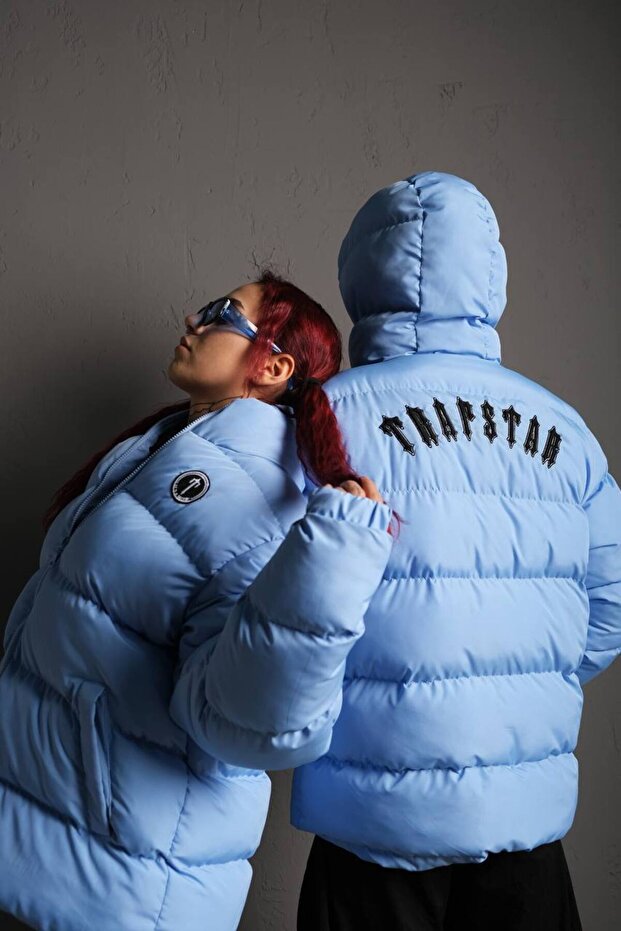 Oversize Unisex Şişme Mont - 1