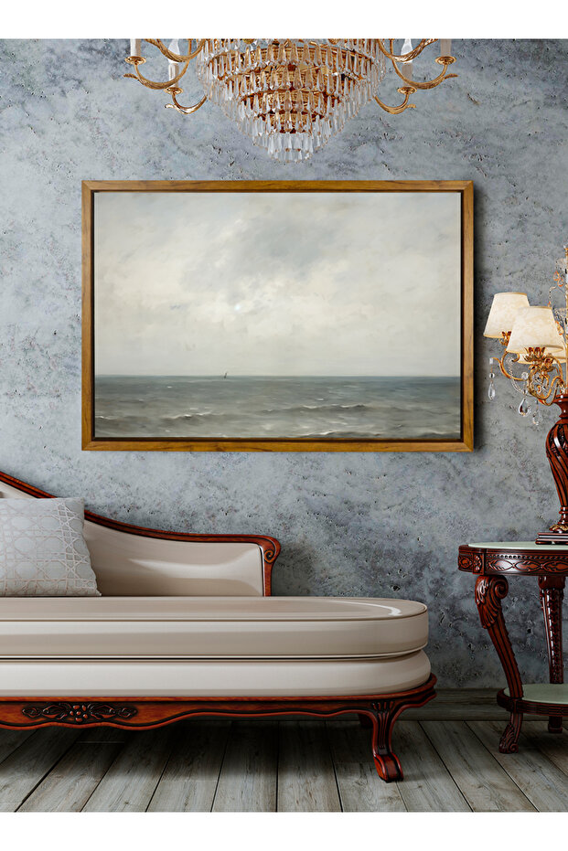 Canvas Wall Art Beautiful Painting with Custom Wooden Frame – 30x40cm