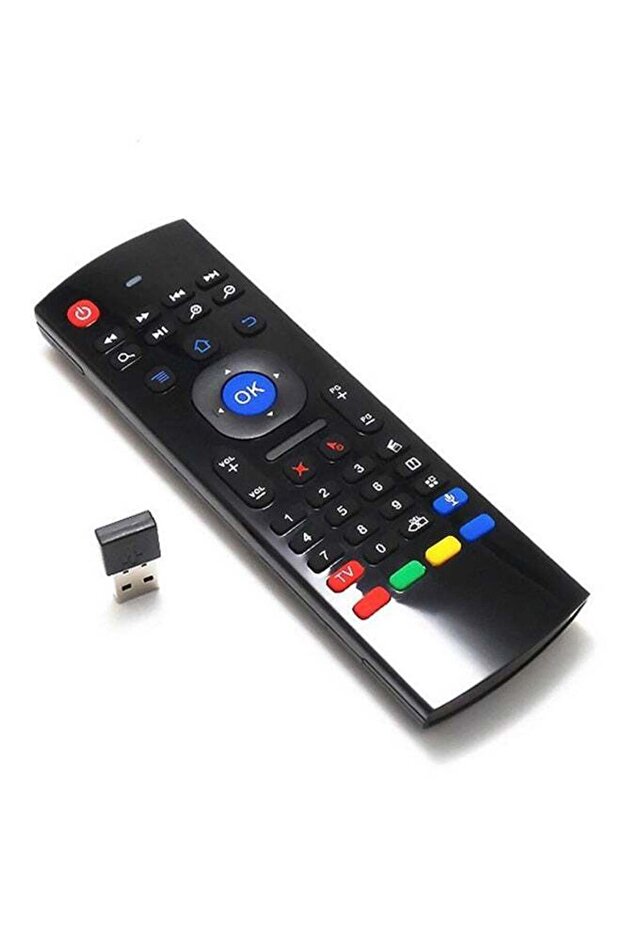 ماوس هوائي بصري بلوتوث باللون الأسود - 1