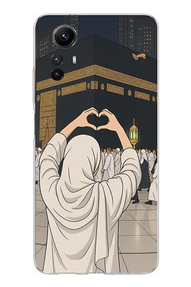 حافظة سيليكون متوافقة مع هاتف Redmi Note 12S من Kabe Love مطبوع - 1