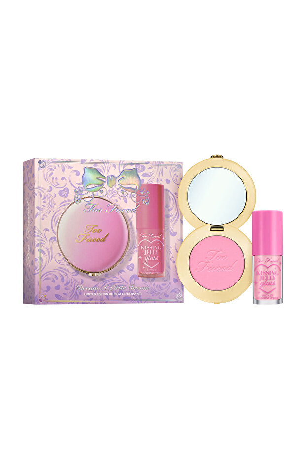 مجموعة مستحضرات التجميل Dream A Little Dream Blush & Lip Gloss Set