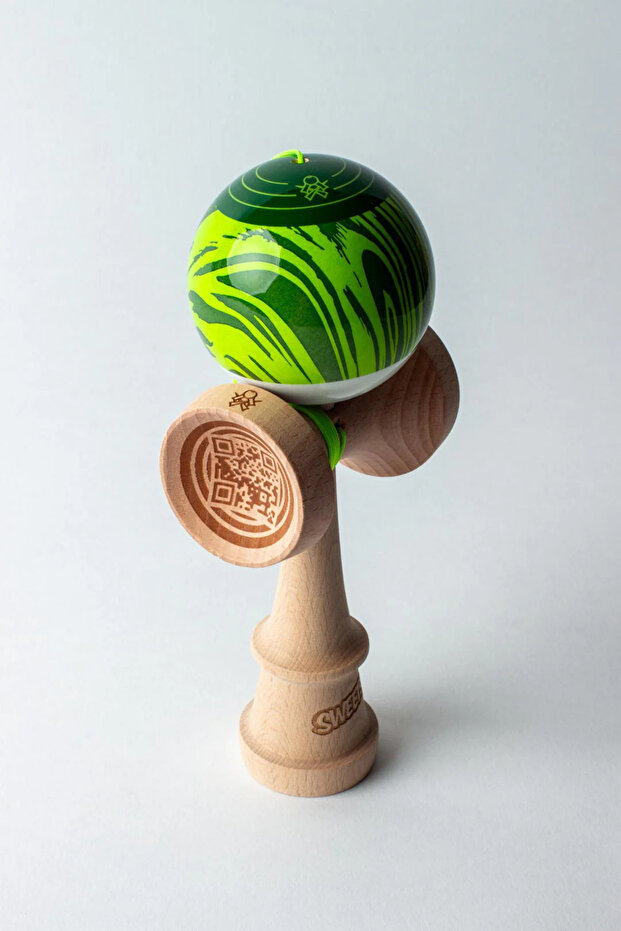 Kendama Grain Split - Veggie - STICKY CLEAR - 5
