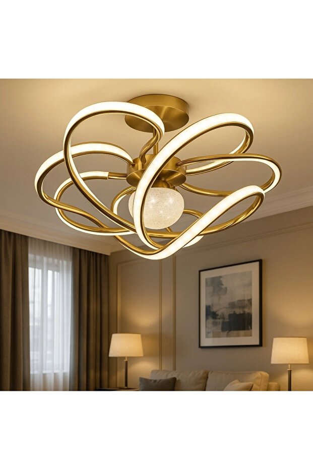 Modern Donence Tek Toplu 3 Renk Avize - 2