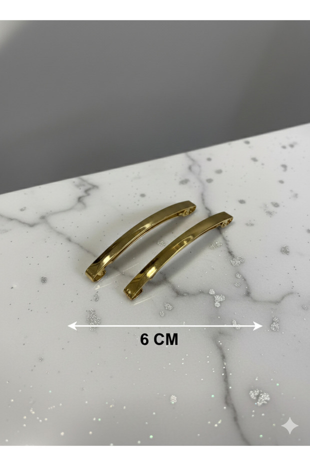Yellow Metal Buckle - Old Time Buckle - (6cm)