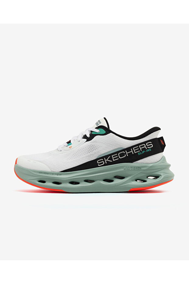 Max Cushioning Glide-Step - Advert Men's White Running Shoes 220421 Wmlt