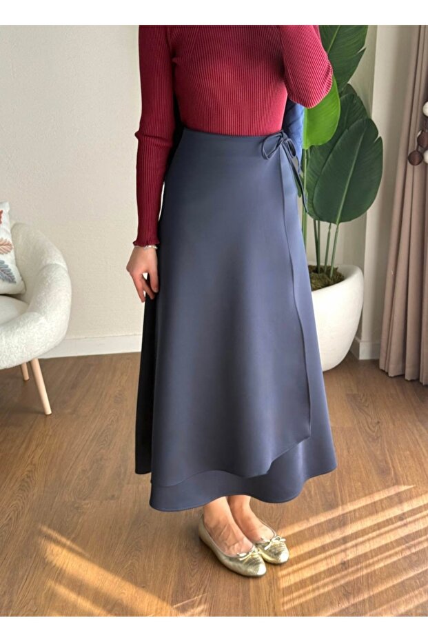 Bel Tied Scuba Skirt