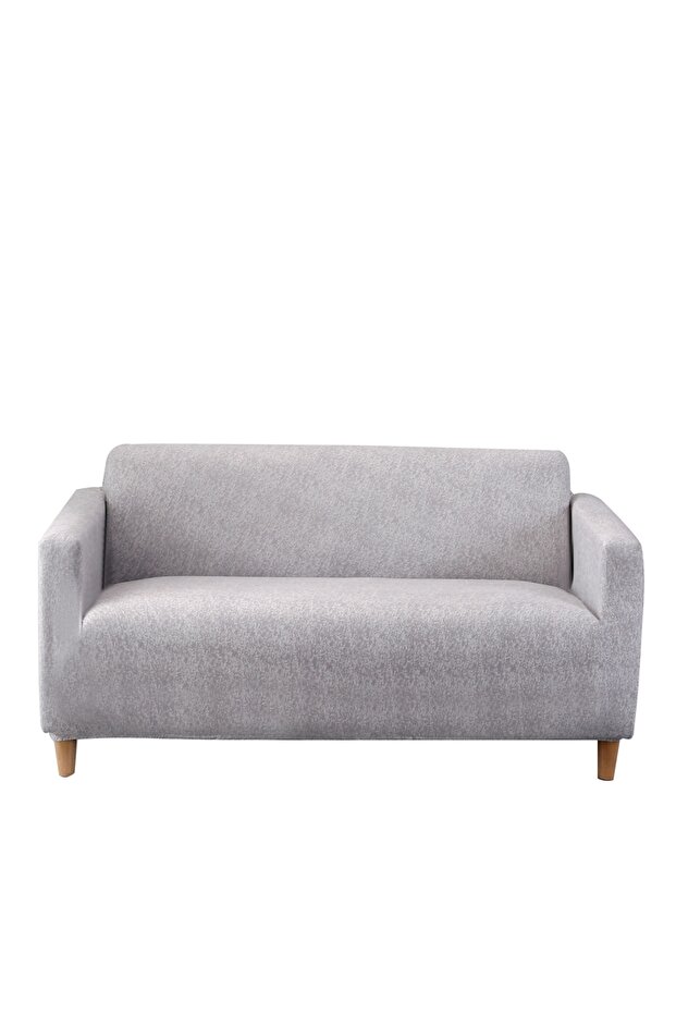 Stretch Sofa Cover with Snow Pattern and Free Pillow Cover - Kidl