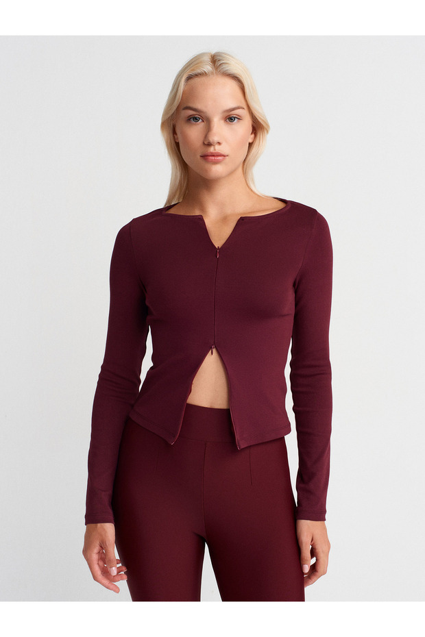 31993 Çift Fermuarlı Top - 1