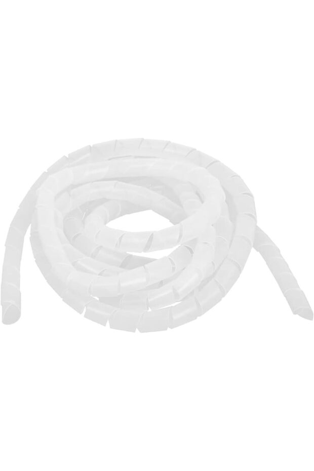 Spiral Wrapping Band - 10m Spiral Wound Protection Tube (24mm) Cable Tidy Sleeve