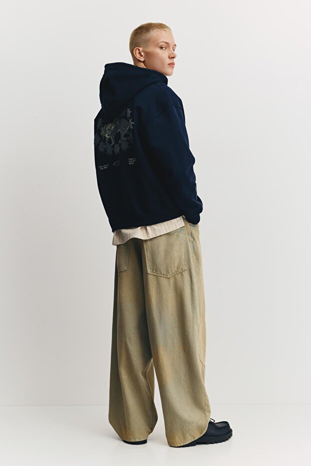 Kapüşonlu fermuarlı Primal Nature sweatshirt - 5