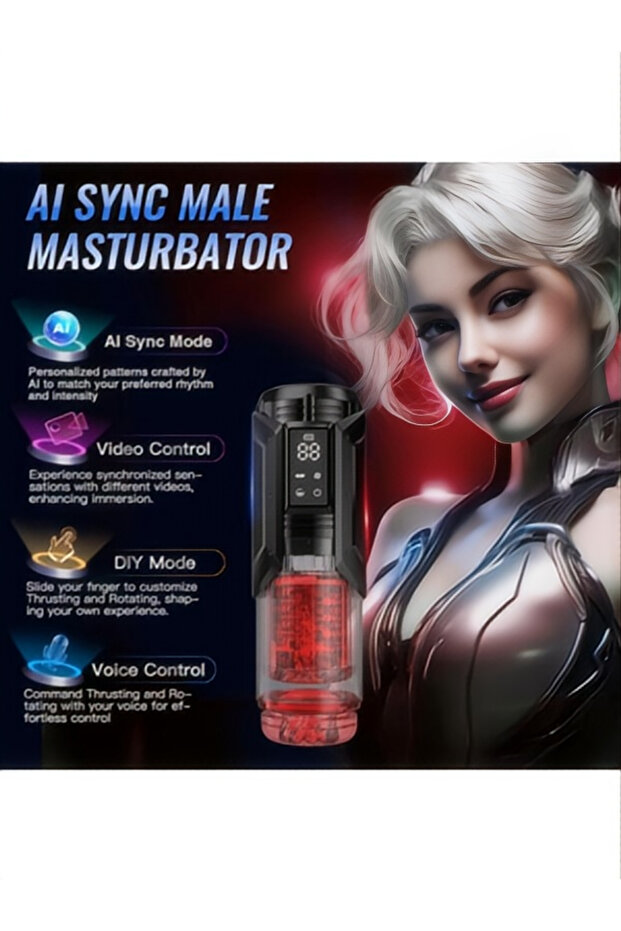 7-Level Thrust Rotary Vibration Massager Upgraded Vacuum Pump Suction Licking Enlarger - 5