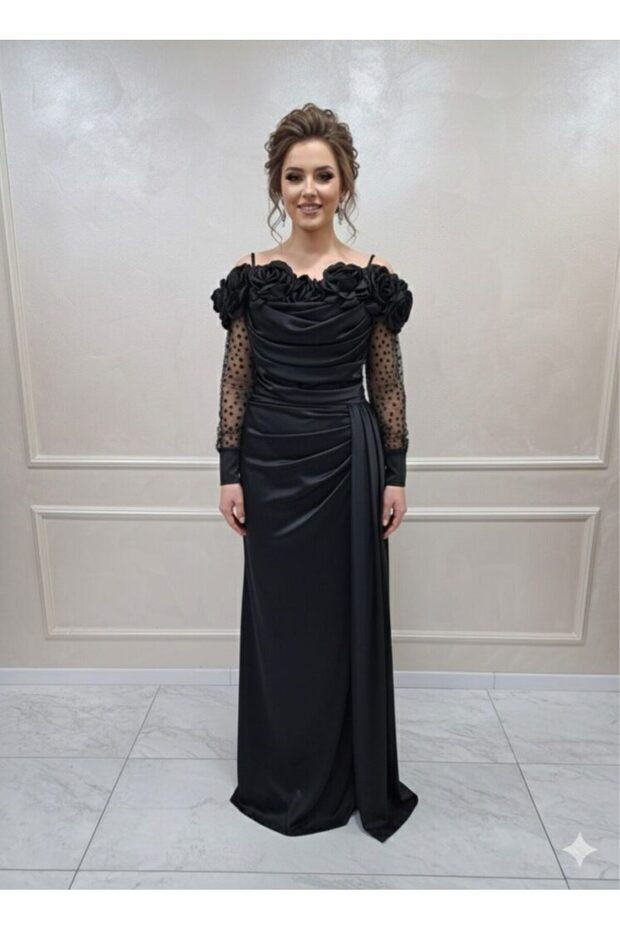 Rochie lungă și elegantă - Cod 9616 - 1