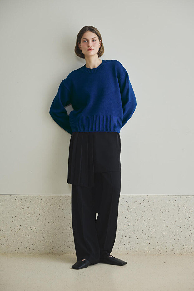 SAKS MİNİMAL KISA KAZAK - 3