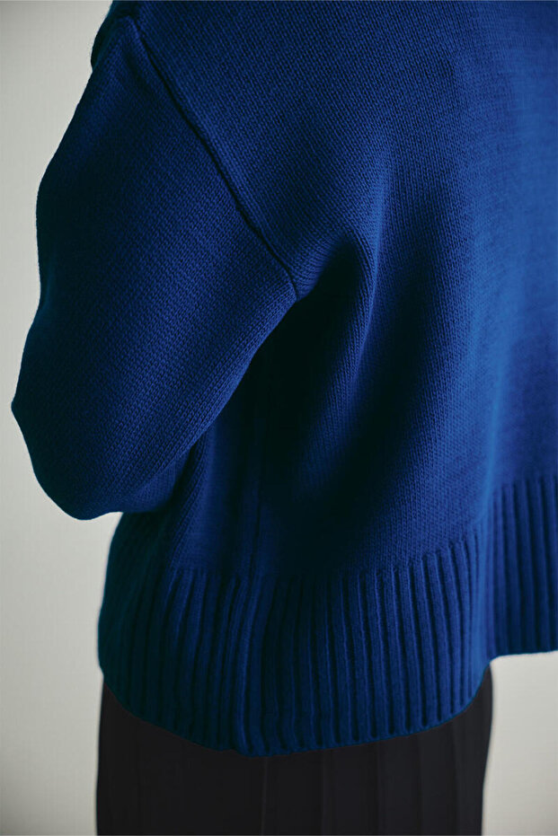 SAKS MİNİMAL KISA KAZAK - 6