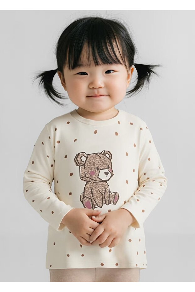 Baby Girl Printed Long Sleeve T-Shirt