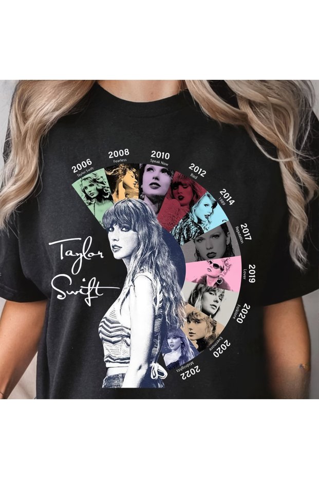 Taylor Swift B Printed T-Shirt, She Oversized Unisex T-Shirt Kids / Adult (with Surprise Gift)