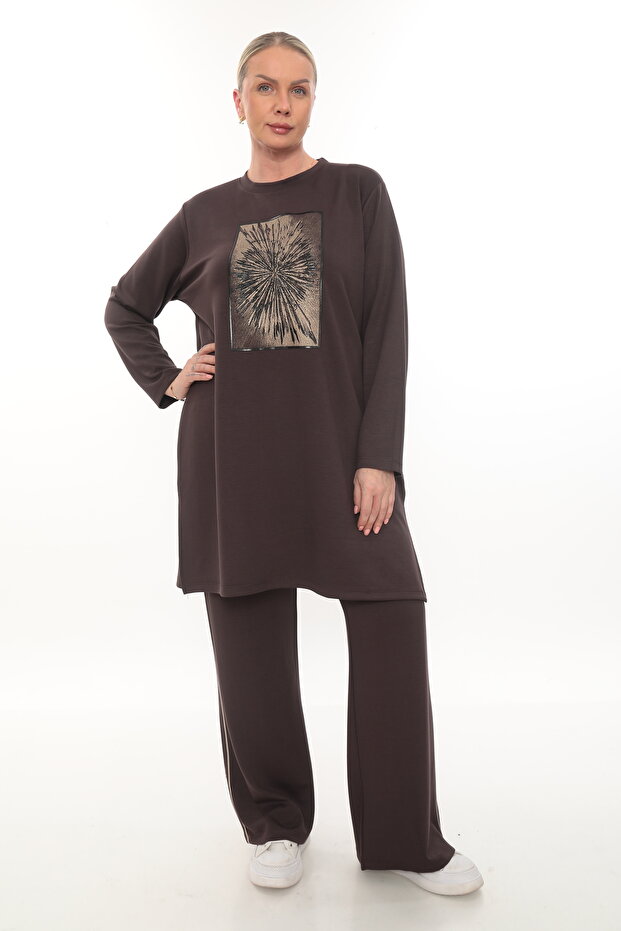 طقم تونيك مقاس كبير - 1