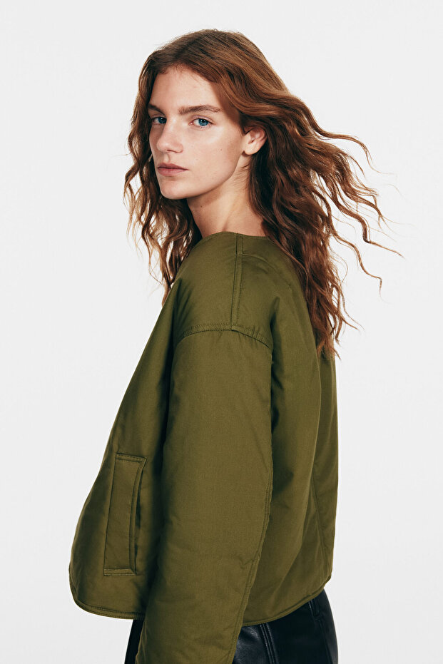 Çift Yüzlü Pilot Ceketi - 6