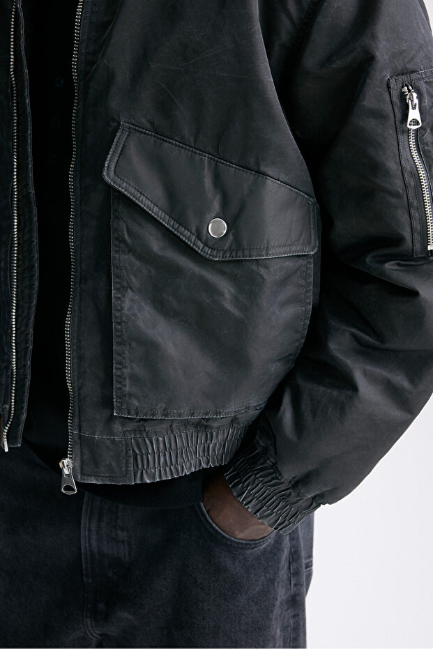 Dolgulu Pilot Ceketi - 2