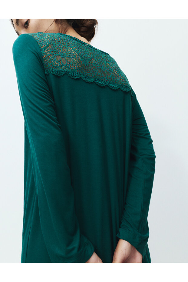 Uzun Kollu Gecelik - 3