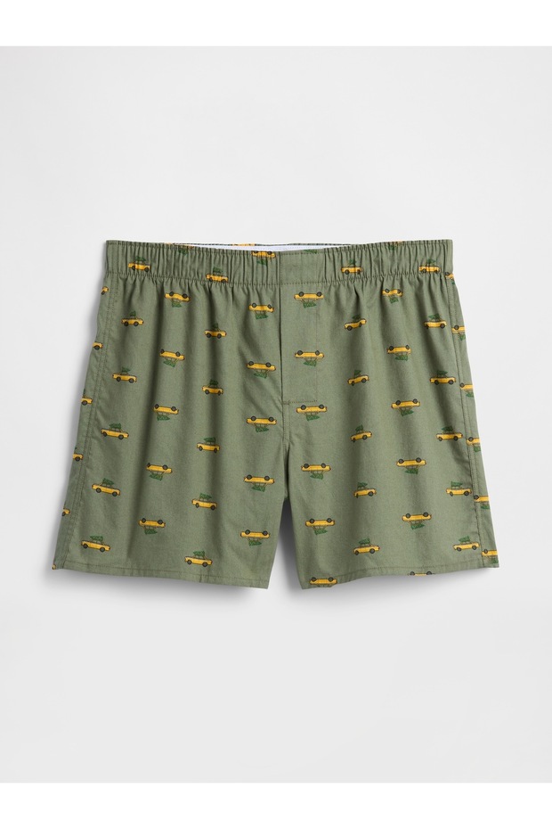 Erkek Yeşil 4" Boxer - 1