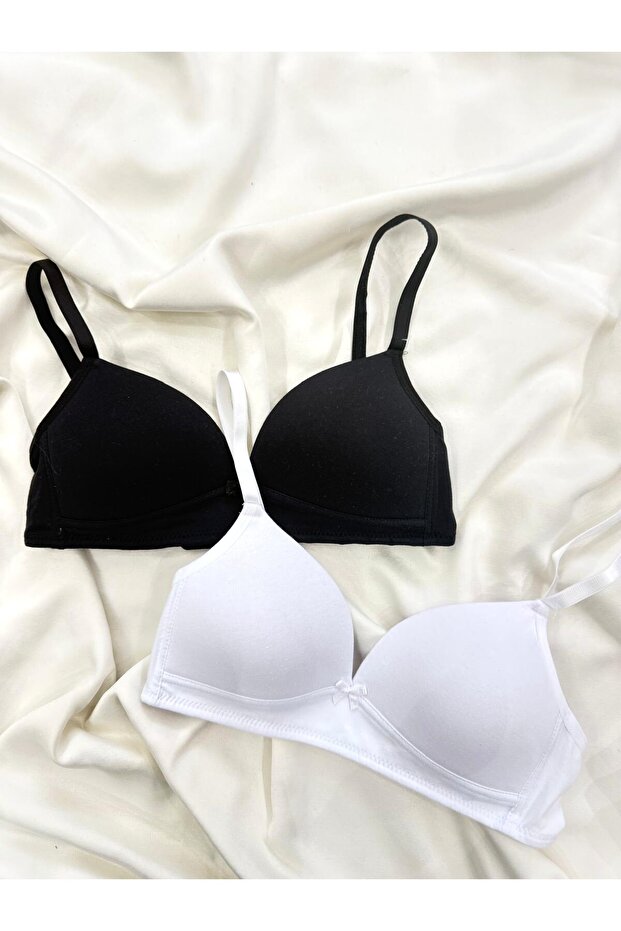 Cotton Combed Cotton Wire-Free Unpadded 2-Piece Shaping / Sculpting Bra