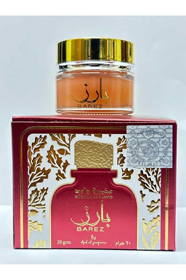 Barez Mukhammaria Jamid Perfume Cream, Arabian Fragrance for Body and Hair, 20g