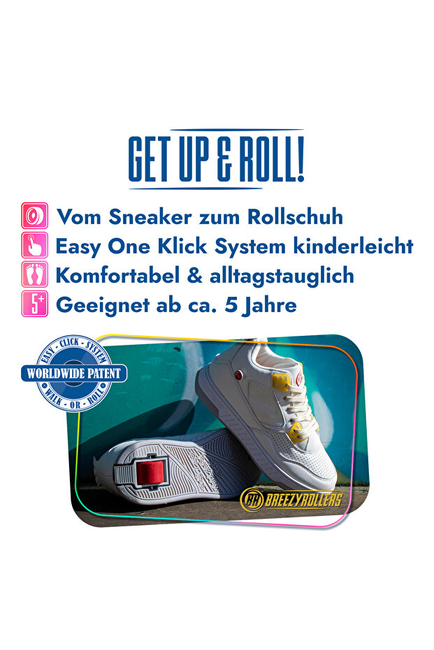 Sneakers with Wheels. 2in1 Shoes with Wheels