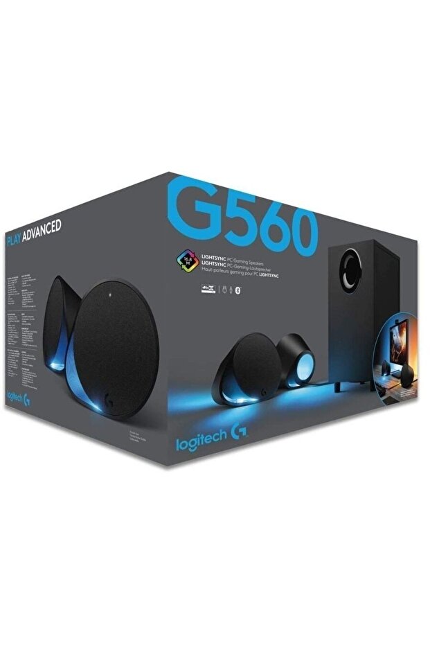 G560 Lightsync 2.1, Bluetooth, Black - 2