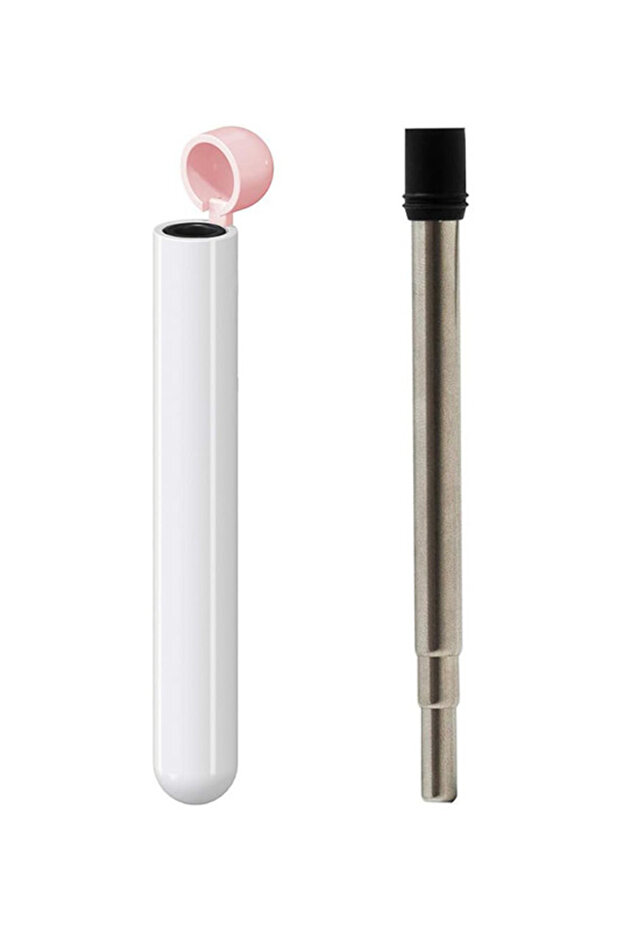 Skittle Straw for Life – White & Pink