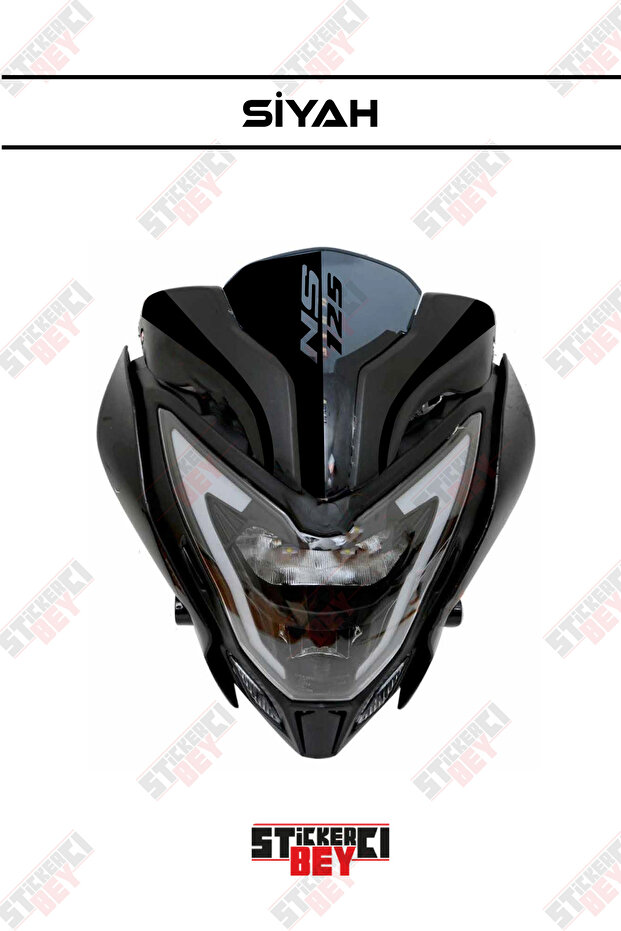 Pulsar Ns 125 Windshield Ns 125 Head Sticker Decal (Foil Cut)