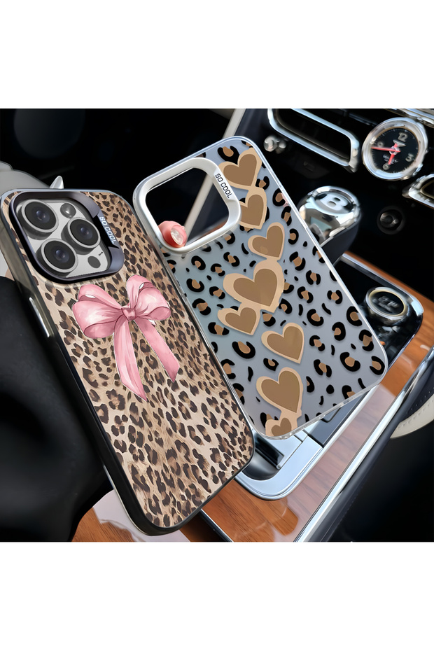 حافظة متوافقة مع هاتف Xiaomi Redmi Note 13 بنمط pardus حافظة هاتف صلبة - 4